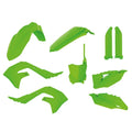POLISPORT PLASTIC KIT + FORK GUARDS KAWASAKI KX250F 21-24, KX450F 19-23, LIME