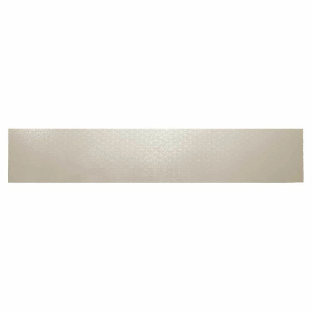 Pontoon Boat Rail Panel Insert - Gray Beige Aluminum 180 X 30 Inch