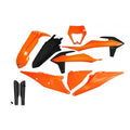 UFO Complete Plastic Kit for KTM EXCF 500 2020-2023 with Light Shroud
