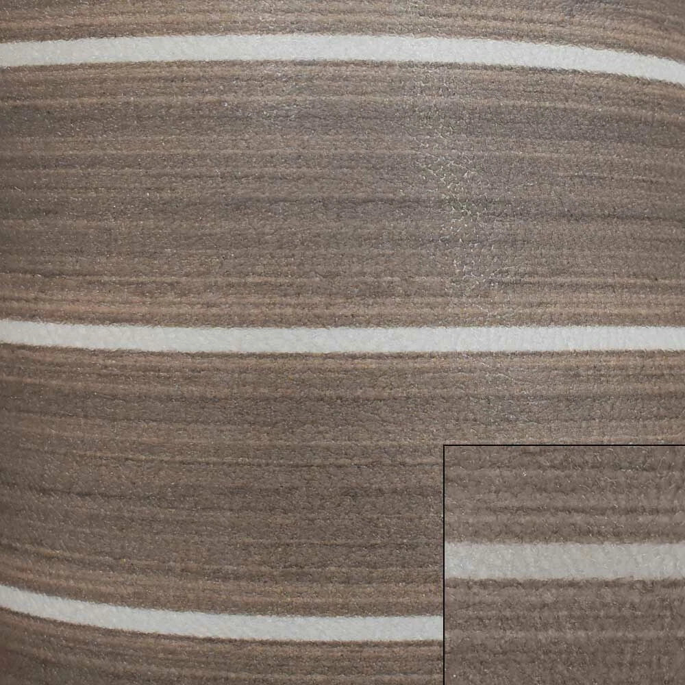 Pontoon Boat Vinyl Flooring NTLT - Teak - Gray 8 1/2 X 26 FT (ROLL)