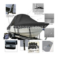 Jupiter 30 Forward Seating Center Console T-Top Hard-Top Storage Boat Cove Black