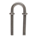 Marine Fasteners Boat Bow Eye 3/8-16 - 3 3/4 X 2 1/8 Inch U Bolt