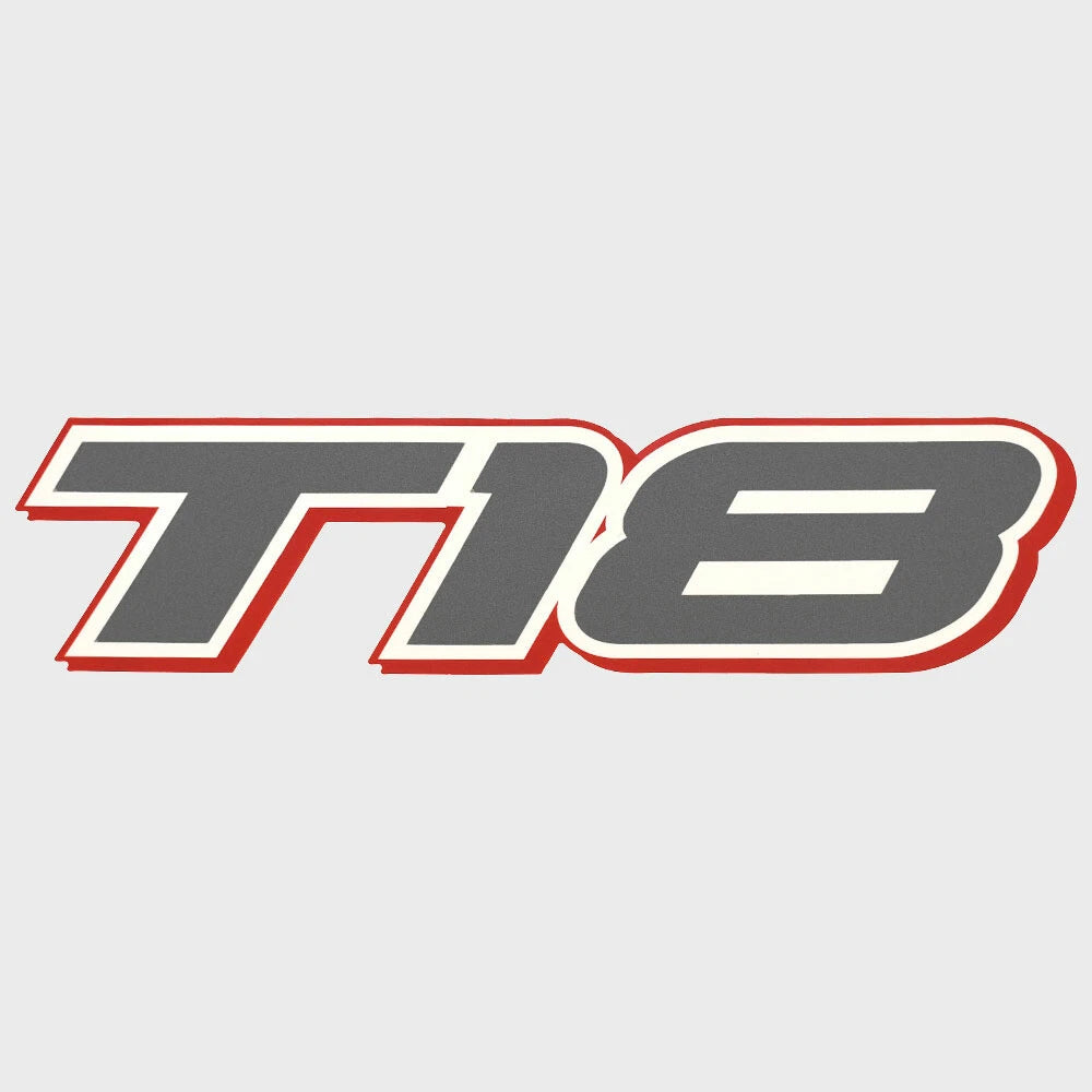 Tahoe Boat Model Decal Sticker 363083 - T18 Gray Red White