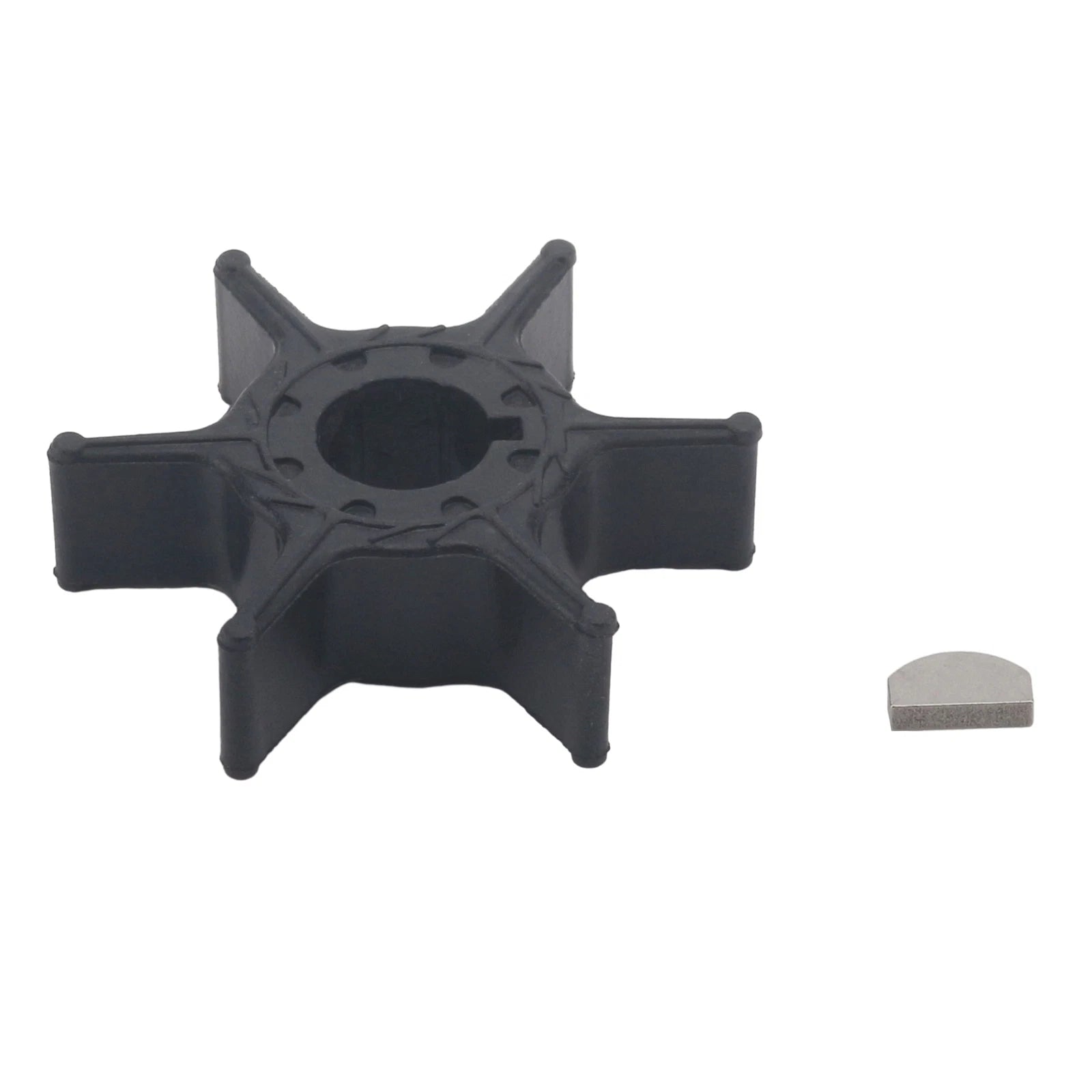 Water Pump Impeller & Key for Yamaha Outboard 63V-44352-00 63V-44352-01