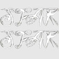 MasterCraft XStar Boat Decals 2817008 - Glacier White Stickers (pair)