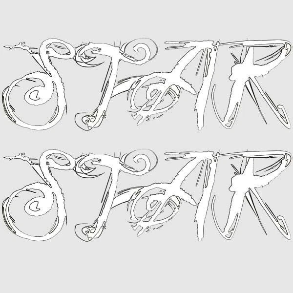 MasterCraft XStar Boat Decals 2817008 - Glacier White Stickers (pair)