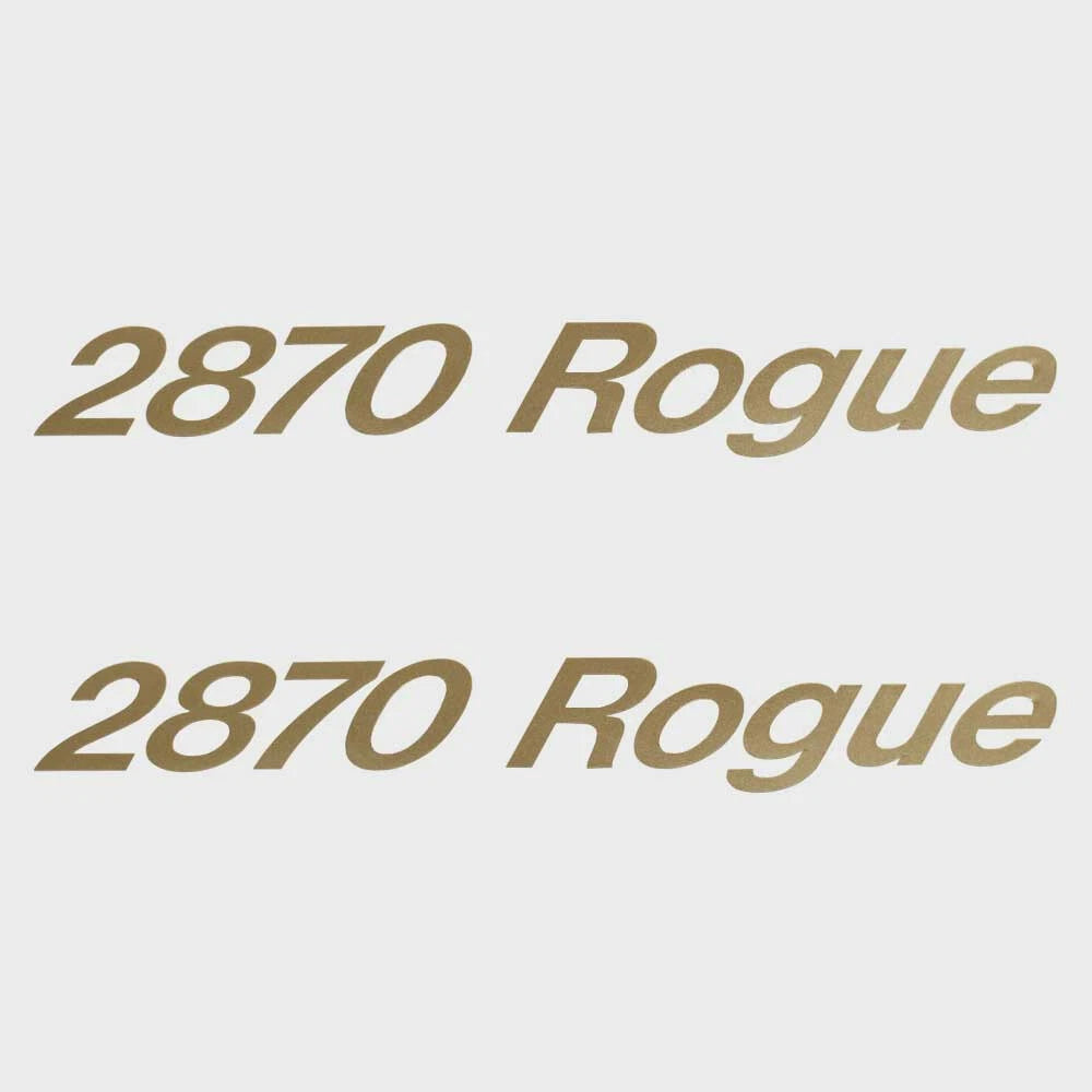 Cruisers Yachts Boat Model Decals - 2870 Rogue Gold Stickers (pair)