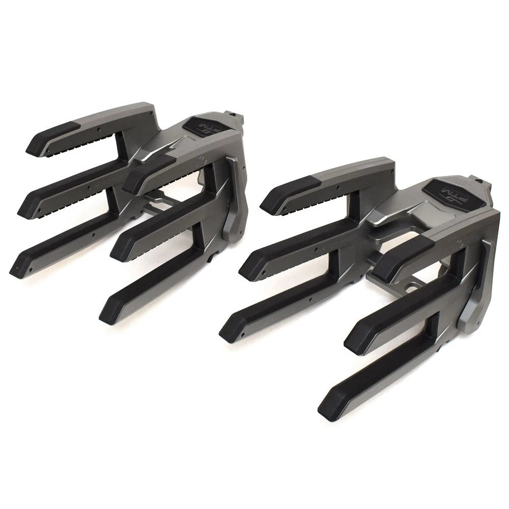PTM Boat ClampForce 3.0 Wakeboard Racks - Titanium Gray (set of 2)