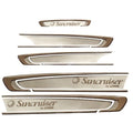 Lowe Boat Hull Decal 1945913 - Suncruiser Champagne Brown (set of 5)