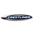 Crestliner Boat Logo Decal 2071503 - Blue Gray Sticker