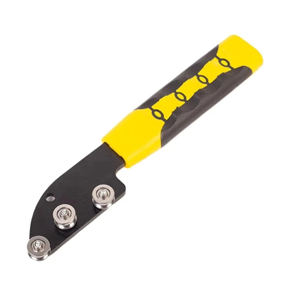 Portable Stainless Steel Wire Straightener Tool with Comfortable Ergonomic Grip