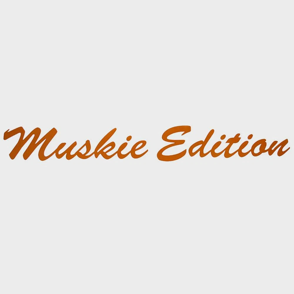 Crestliner Boat Brand Decal - Muskie Edition Copper Sticker