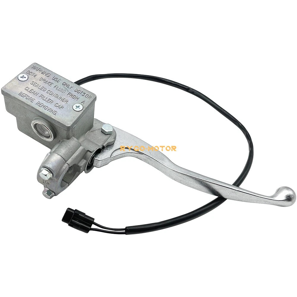 Front Right Brake Master Cylinder with Brake Switch for Yamaha Banshee 350 YFZ350