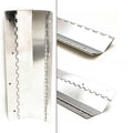 Boat Dual Piano Hinge - Angled 16 Gauge 5 7/8 X 14 1/2 Inch Stainless
