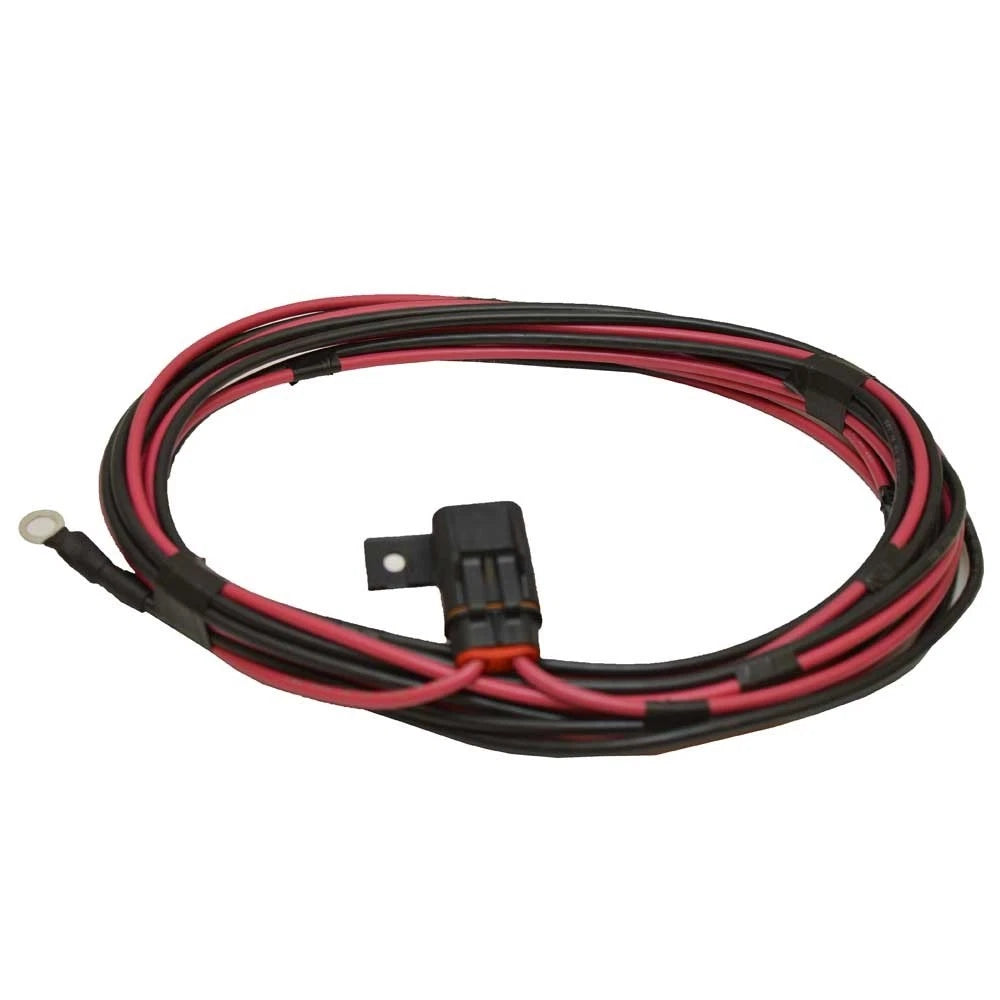 Boat Battery Wiring Harness - 10 AWG 16 Foot Red Black