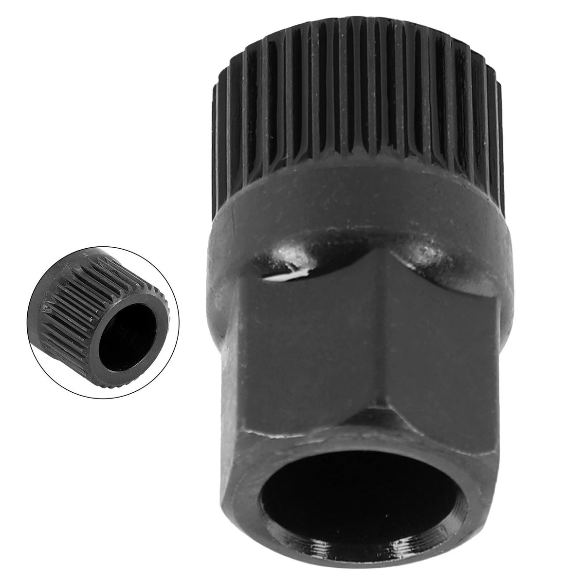 Alternator V Belt Slip Clutch Pulley Removal Tool with 33 Tooth Socket