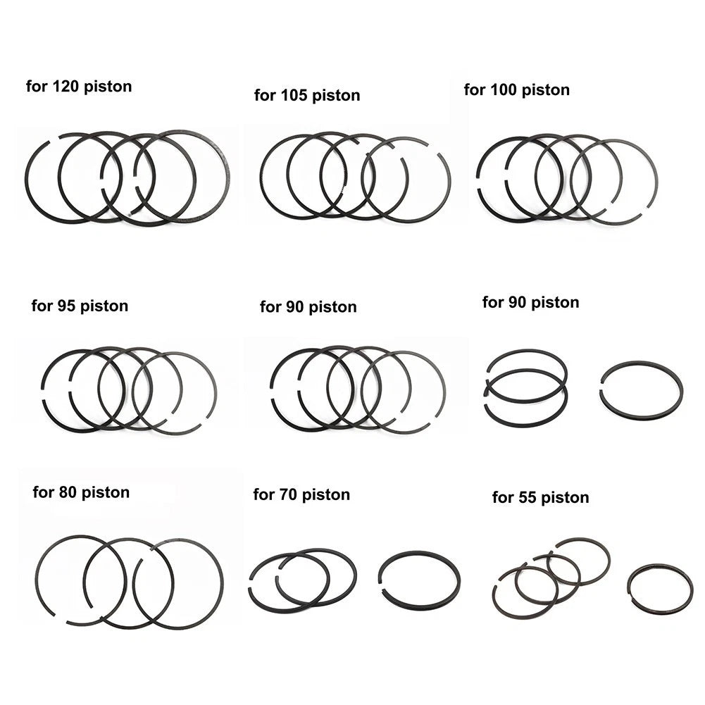Replacement Rings for Air Compressors with Sizes from for 55mm to 95mm
