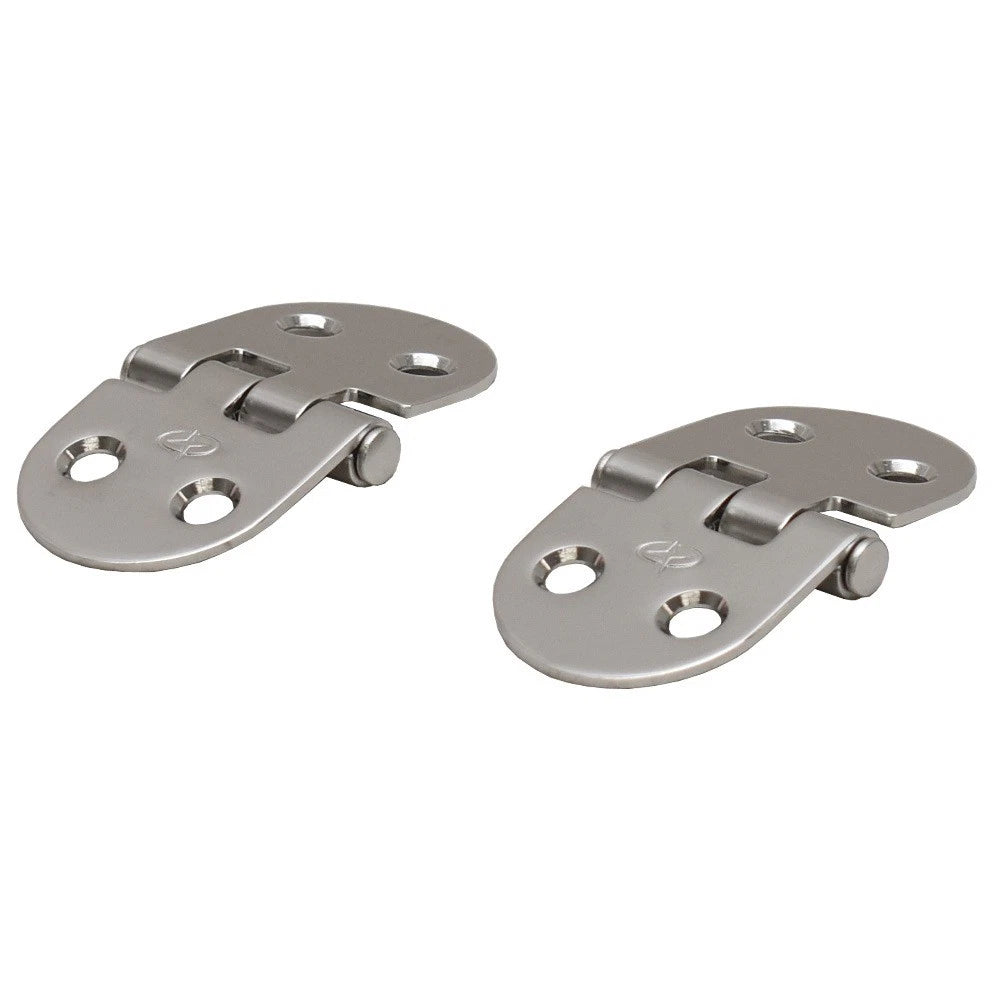 Gemlux Boat Hinges 2643 - 3 X 1 3/4 Inch 14 Gauge SS (pair)
