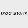 Crestliner Boat Model Decal 2201969 - 1700 Storm Black Sticker