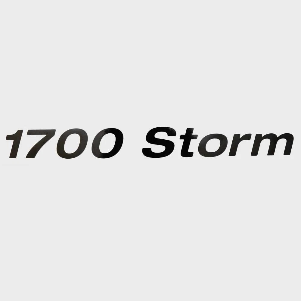 Crestliner Boat Model Decal 2201969 - 1700 Storm Black Sticker