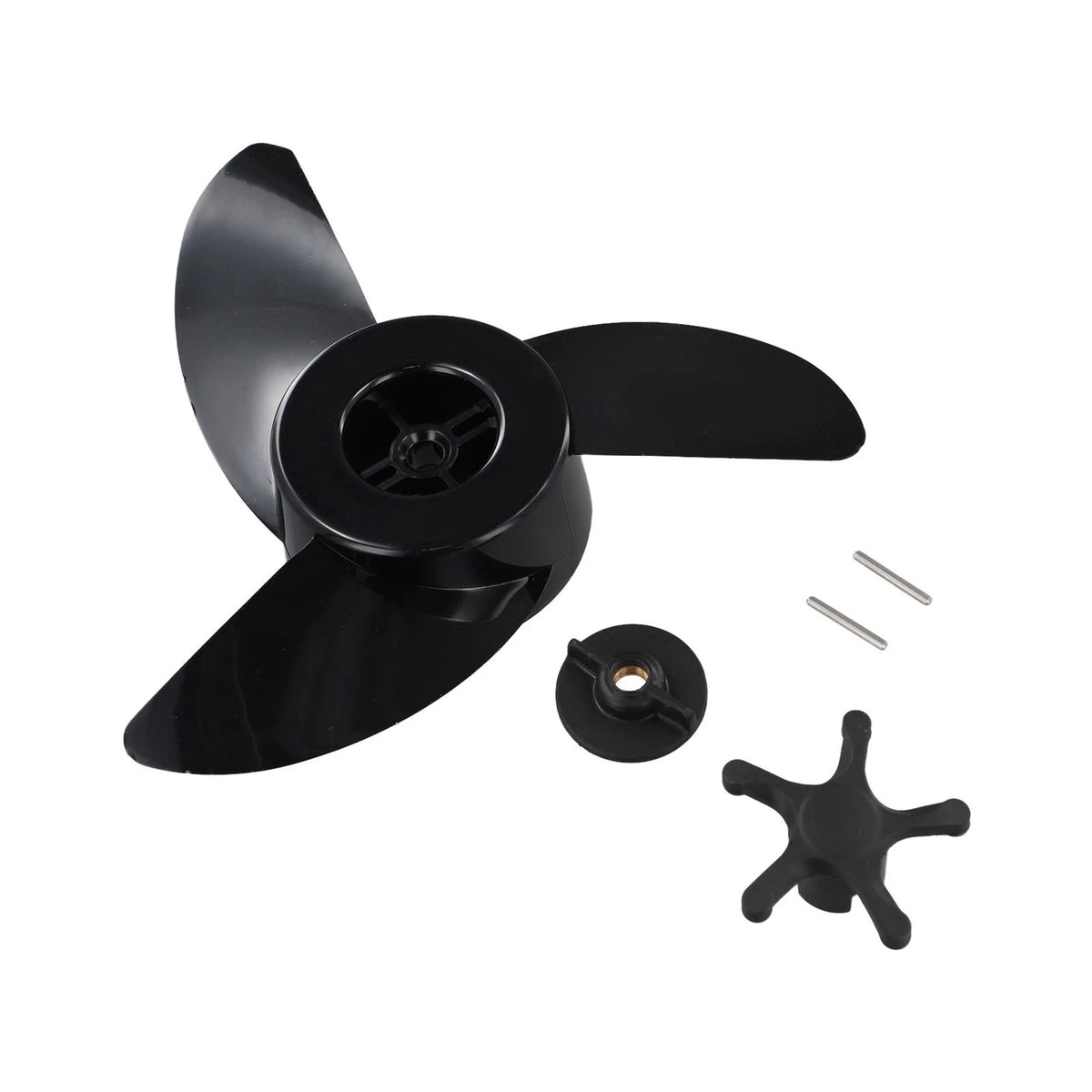 Propeller Three-blade Accessories Black Easy to Install Electric Motor