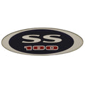 Chaparral Boat Raised Emblem Decal U18416-01 - SS 180 Sticker Dark Blue Silver