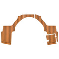 Chaparral 210 SunCoast Boat Swim Platform Mats 60.00331 - Brown (4Pc)