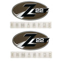 Ranger Boat Brand Decal 7604014 - Z 22 Comanche 6 X 2 1/2 (pair)