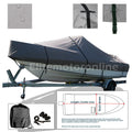 Formula 252 SS Cuddy Cabin Trailerable Storage Deluxe Boat Cover Grey Waterproof