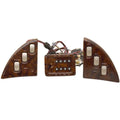 SunCatcher Boat Switch Panel Set 73422735 - LX20 - LX22 Faux Woodgrain