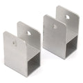 Lund Boat H Channel Brackets 2007196 - Aluminum 1 5/8 X 2 1/2 Inch (pair)