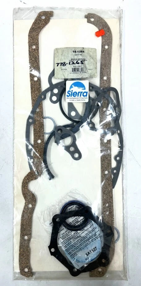 Sierra 18-1265, Gasket Set, Replaces Mercruiser