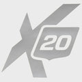 MasterCraft Boat Model Decal 755451A - X20 Silver Sticker