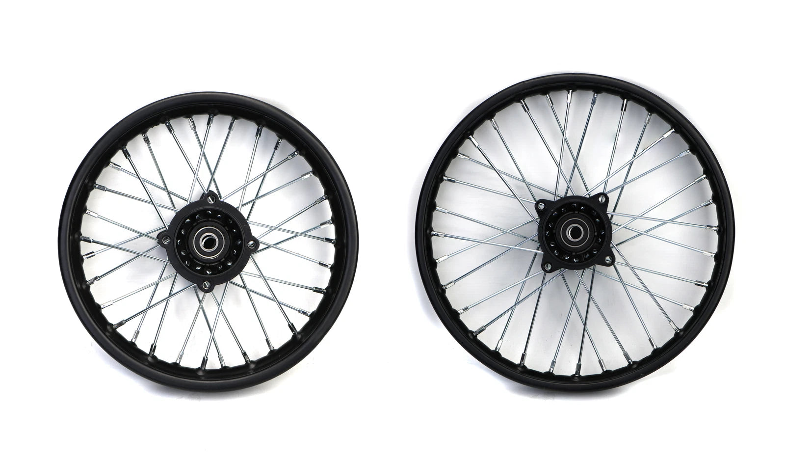 12" & 14" Pit Bike SDG Wheels Rims Black Front & Rear Set