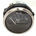 Faria Boat Oil Gauge GP9779A - Larson 2 Inch Chesapeake Black SS Marine