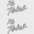 Lund Boat Decal Stickers - 16 Rebel White Black (pair)