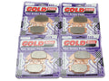 Goldfren S33 Brake Pads Front & Rear for Tgb Avenger 400 Quad (4x2) 2007-2009