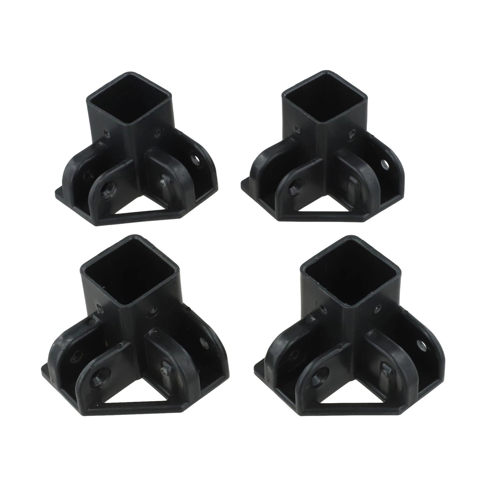 Popup Tent Leg 4pcs for 34x34mm Square Tubes Canopy Gazebo Pole Protectors