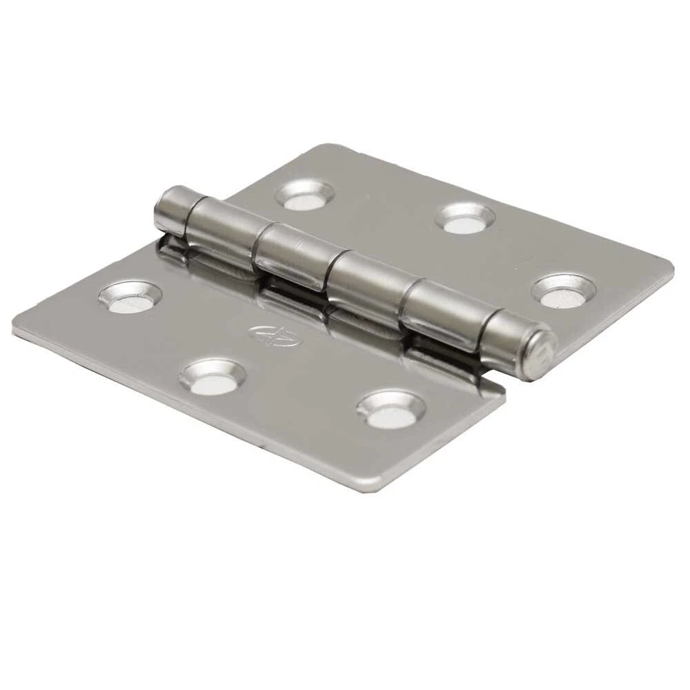 Gemlux Boat Top Mount Hinge 1758 - 12 Gauge 3 Inch Stainless Steel