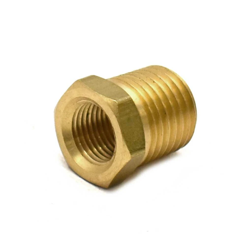 Moeller Boat Reducer Fuel Fitting 033402-10 - 1/4 NPT X 1/8 FNPT Brass