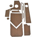 Supra Boat Non Skid Mats 117227 - SG Chocolate Brown Flooring (kit)