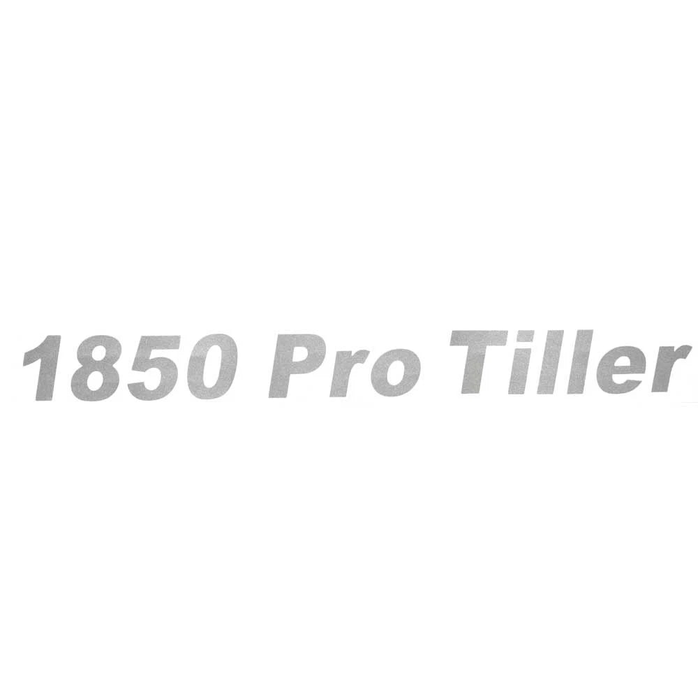 Crestliner Boat Model Decal 2029960 - 1850 Pro Tiller Silver Sticker