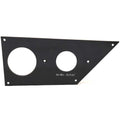 Bass CAT Boat Blank Outlet Bow Panel - 24V 36V Gloss Black with Lines