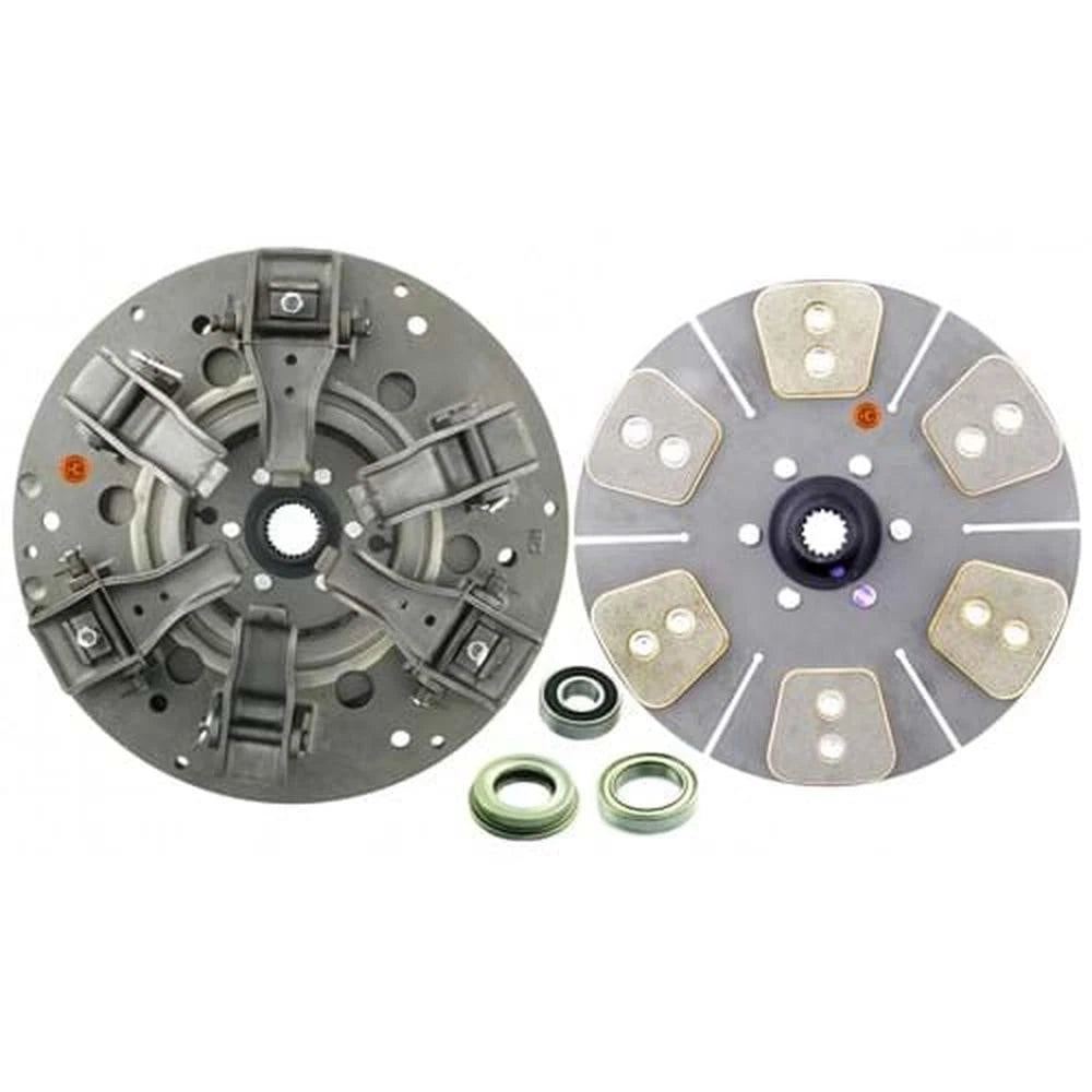 R31310NU2 KIT 12" Dual Stage Clutch Kit, with 6 Pad Disc & Bearings Fits John Deere