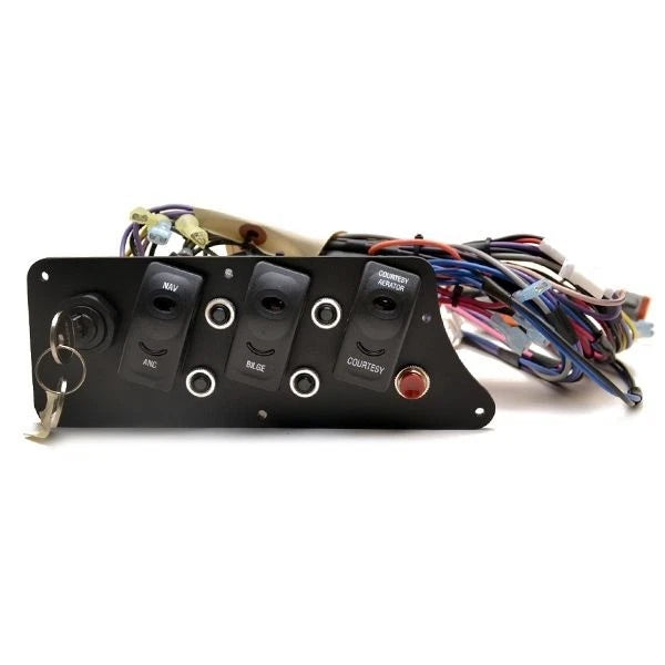 Glastron Boat Ignition Switch Panel 025-4416 - SSV 170 Black