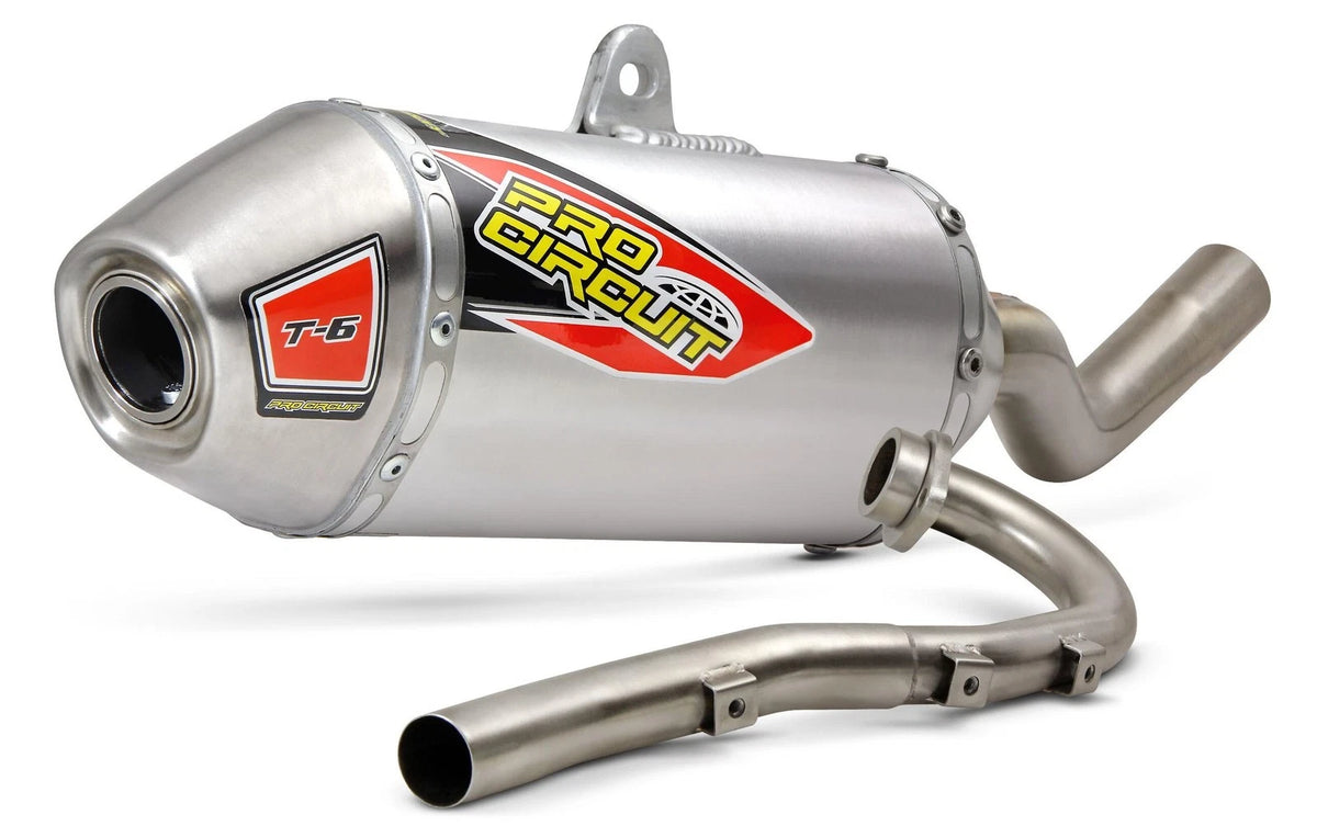 PRO CIRCUIT T-6 Stainless Steel Full Exhaust System for Kawasaki KLX300R