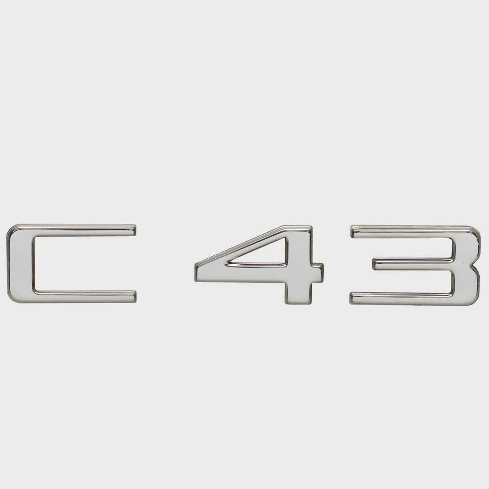 Carver Yachts Boat Raised Emblem Decal 8150652 - C43 Silver Sticker