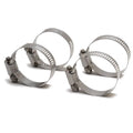 Tracker Boat Hose Clamps 01032 - 2 Inch Stainless Steel (set of 4)