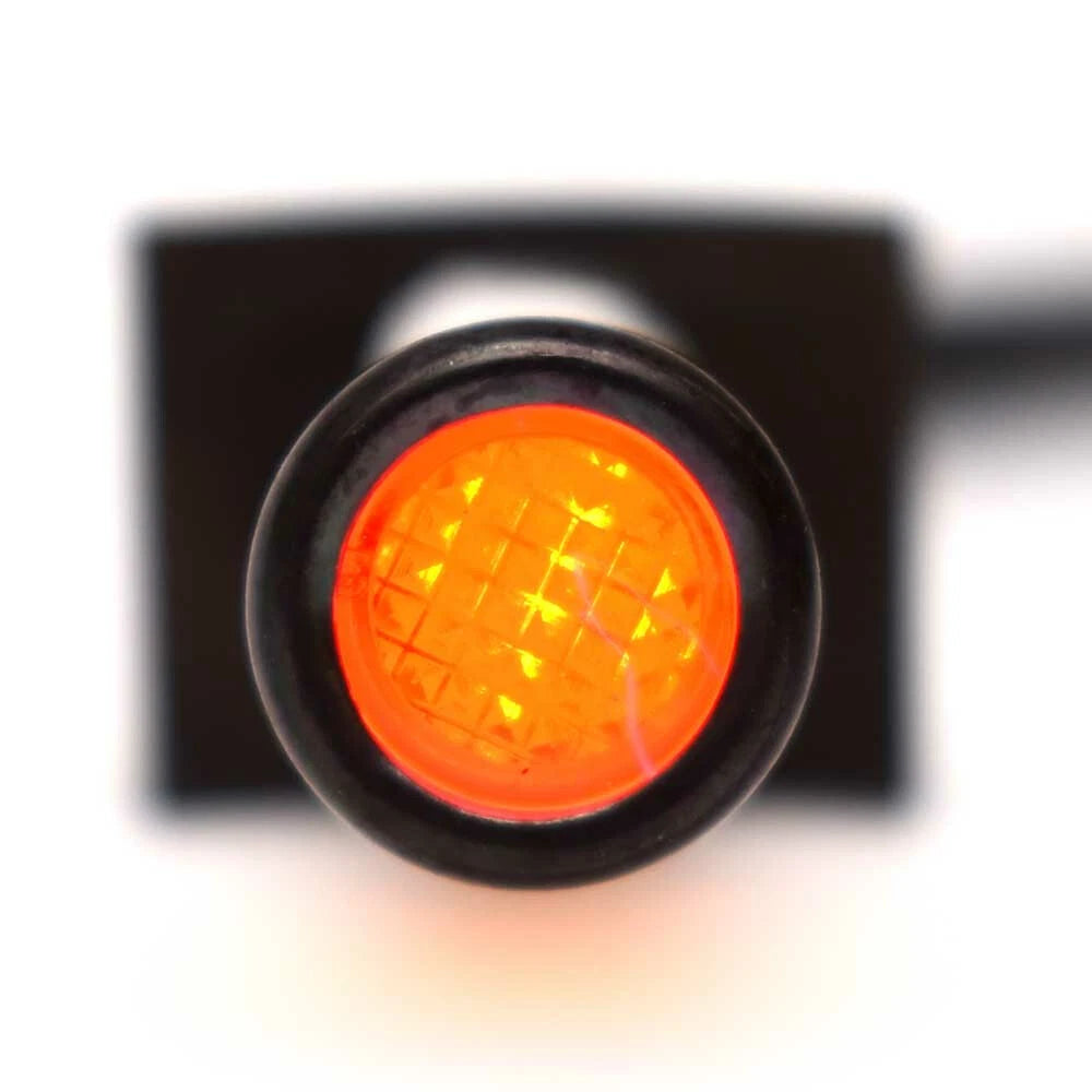 Solico Boat Switch Light - Red 14V White Plastic 1 1/8 X 3/8 Inch