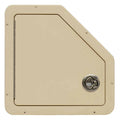 Weeres Pontoon Boat Angled Access Hatch - with Latch
